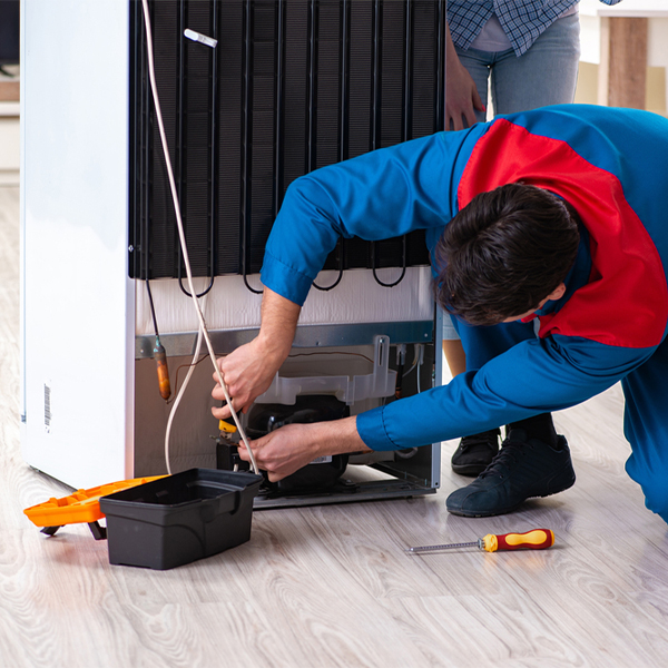 how much do you charge for refrigerator repair services in North Marshfield